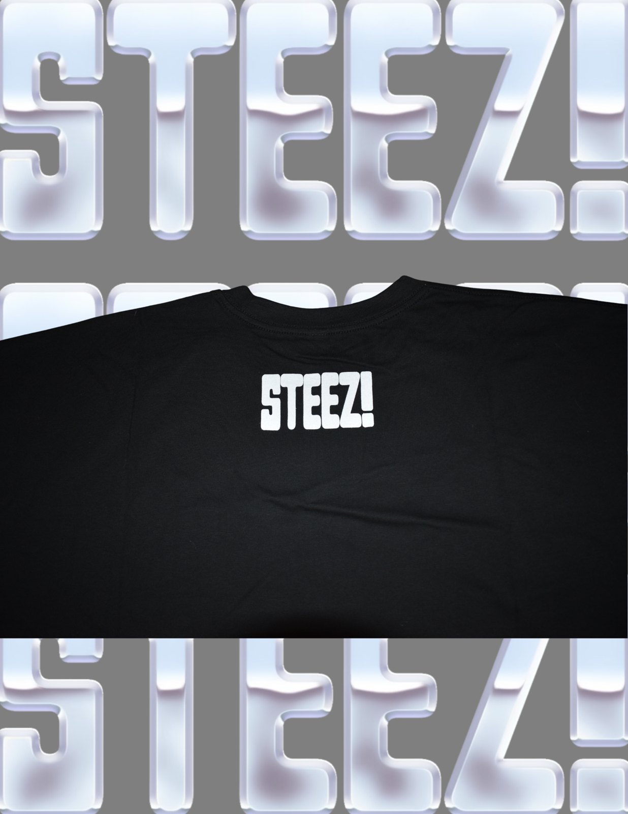 Steez Tee — Black 3